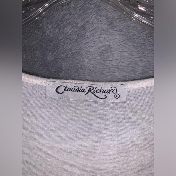 Claudia Richard white sleeveless blouse. Size medium - Picture 2 of 3